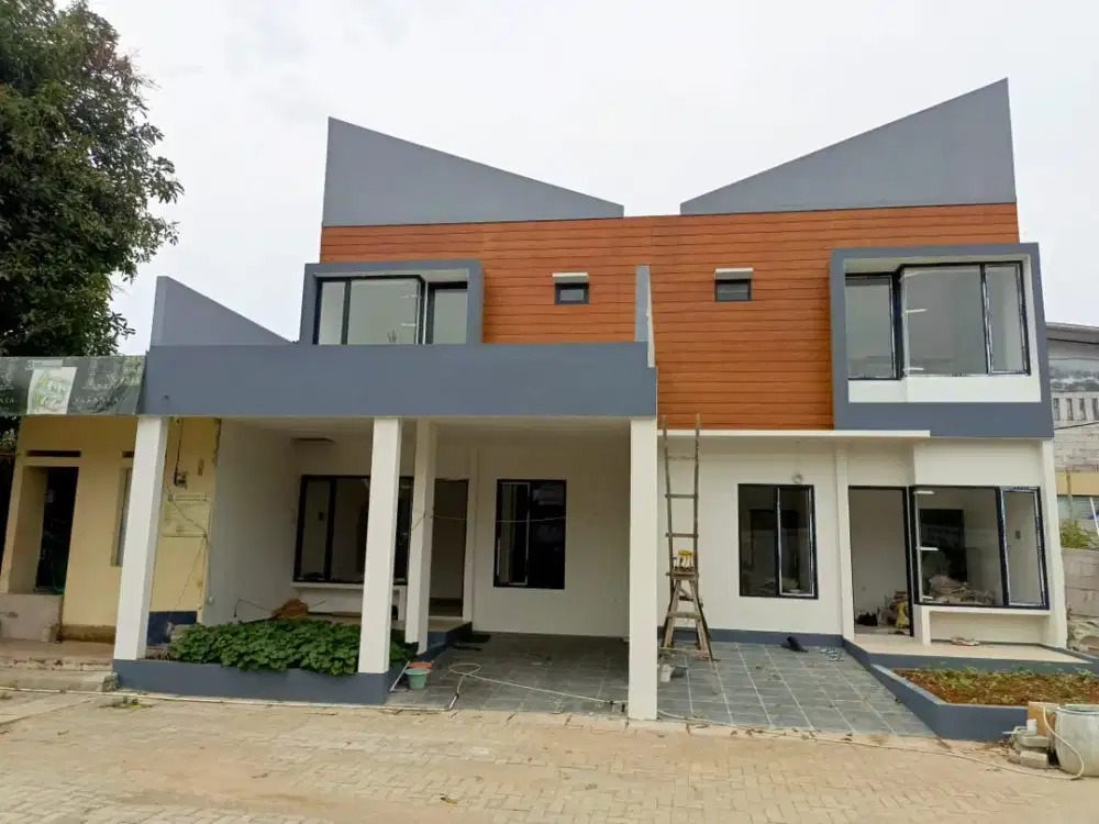 Rumah Baru Design Minimalis 2 Lantai Siap Huni di Cluster Veranta Poris