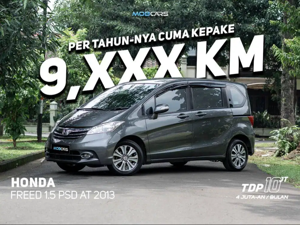 ANGSURAN 4 JUTAAN!! HONDA FREED PSD 1.5 AT 2013 MOBCARS KREDIT