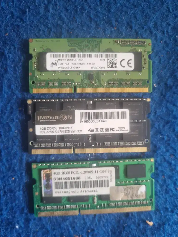 Memory DDR3 DDR3L PC3L 4 GB
