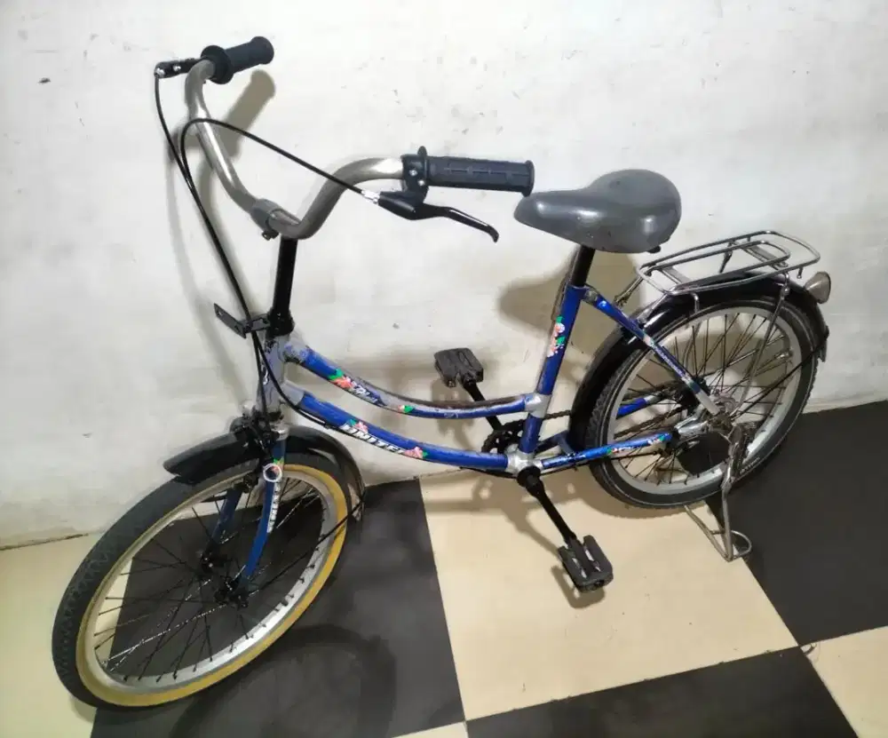 Sepeda mini ukuran 20 united kondisi normal