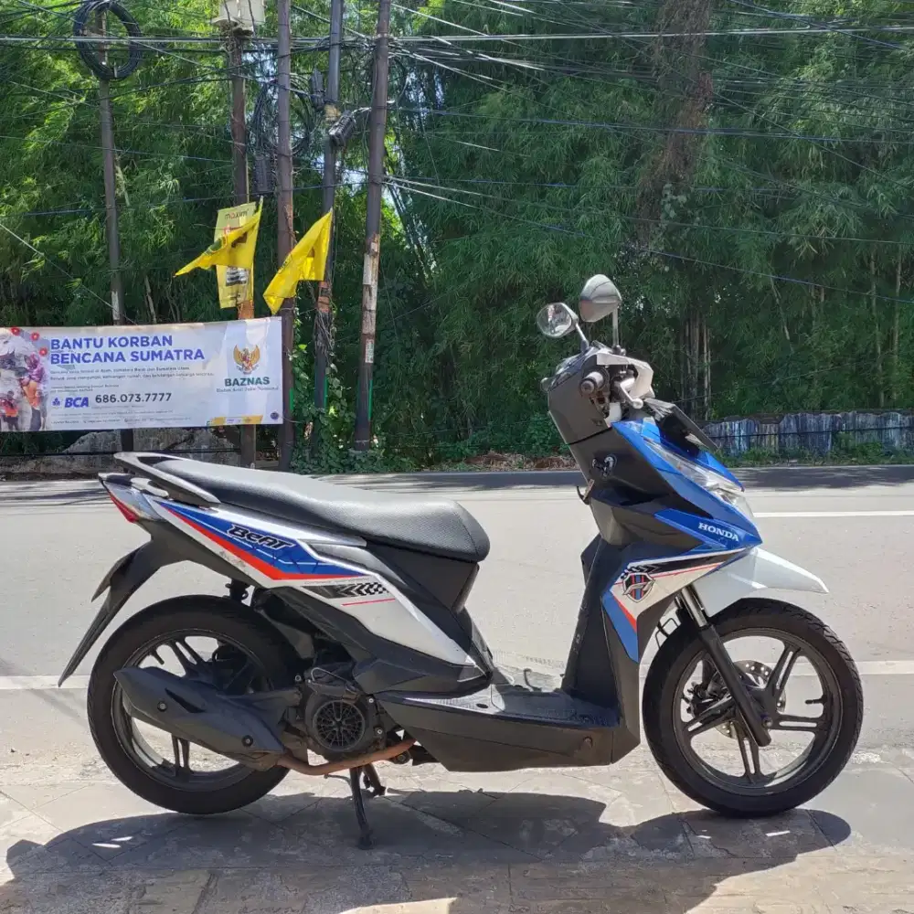 Honda Beat ECO 2017 Orisinil lengkap Bagus