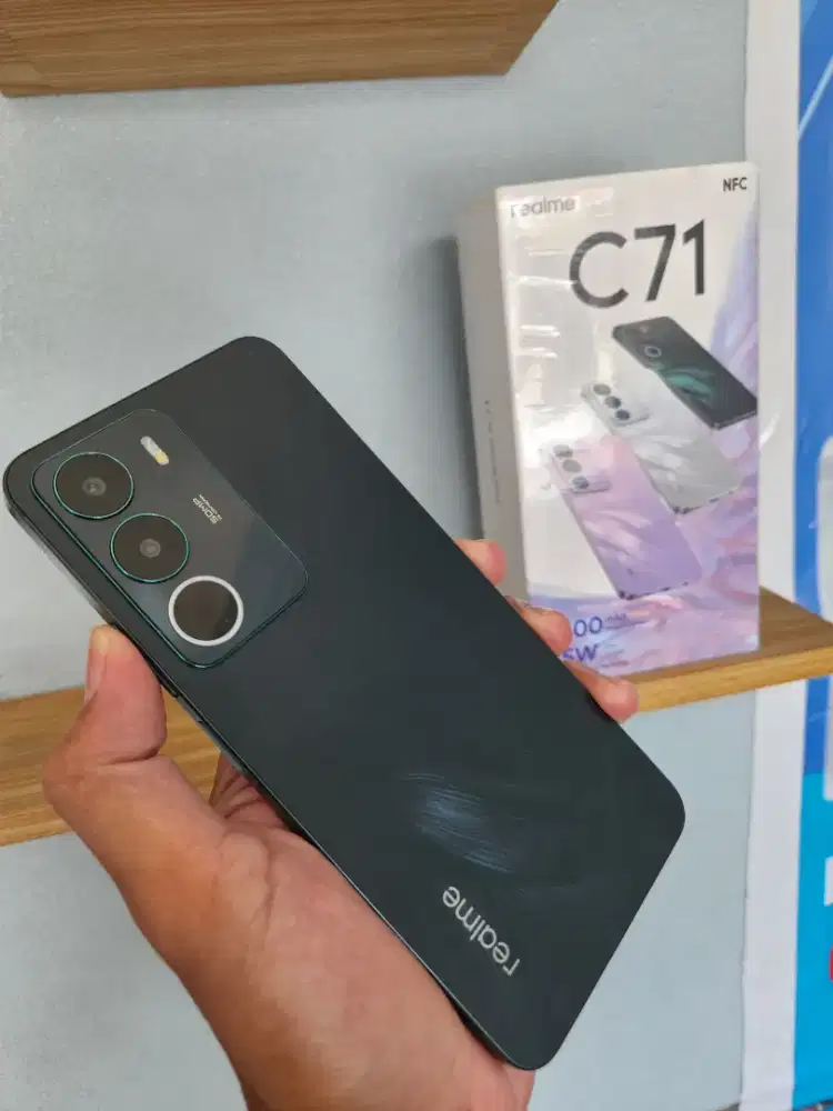 Realme c71 8/128gb fulset ori mulus