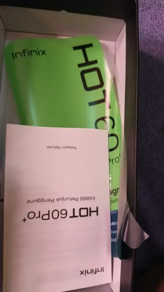 Infinix hot 60+ 256 GB