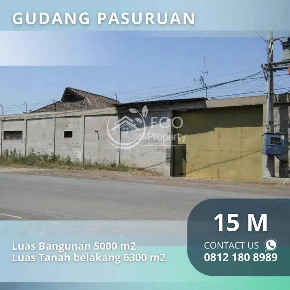 Gudang Pasuruan Jawa Timur Lokasi Strategis
