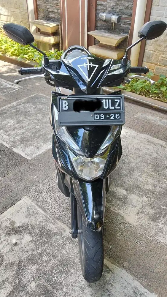 Honda Beat Hitam Cakep