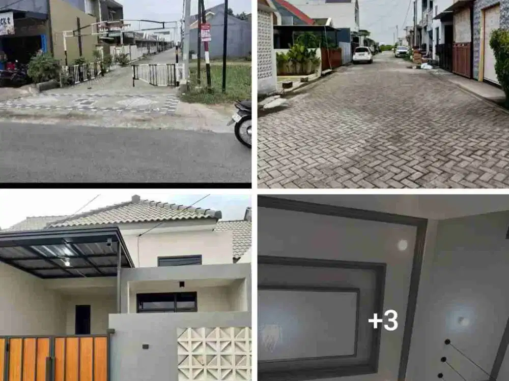 Rumah baru siap huni Sukodono SHM siap balik nama