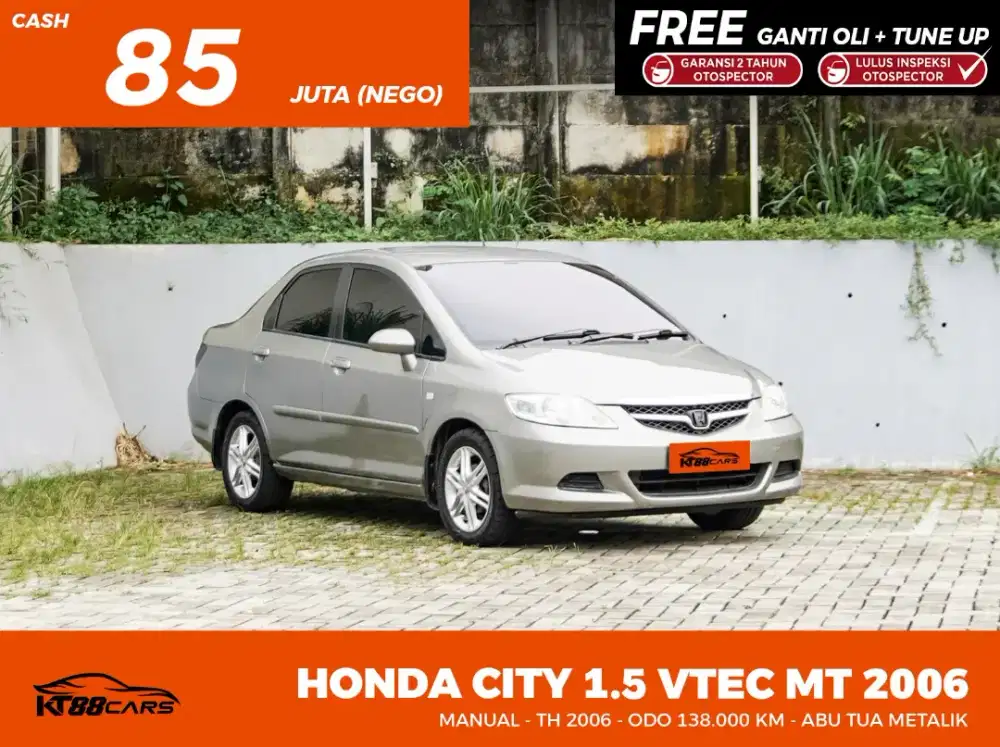 HONDA CITY 1.5 VTi Manual.tahun 2006
