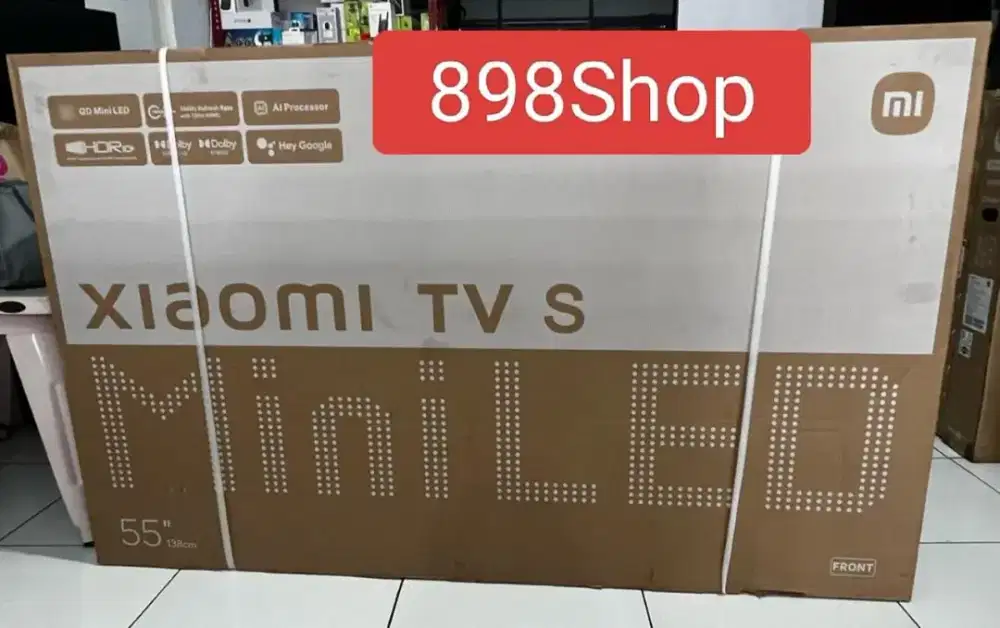 Xiaomi TV S Mini LED 55 Google TV Android 4K UHD 144Hz Digital TV