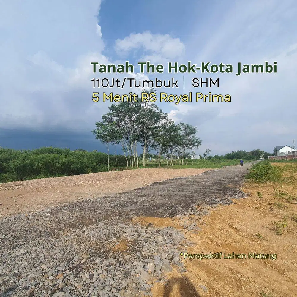 3.3 Km RS Royal Prima, Dijual Tanah Kota Baru Jambi 1.2 Tumbuk