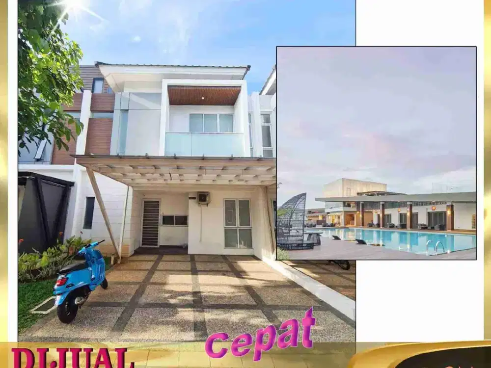 DIJUAL  RUMAH 2 Lantai di The Riviera Puri . Metland Cyber City
Cipondoh - Tangerang