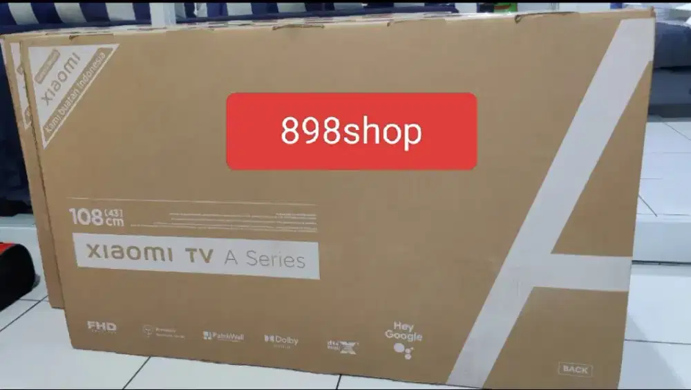 Xiaomi LED TV 43 Google TV Android Digital TV Youtube Netflix Resmi