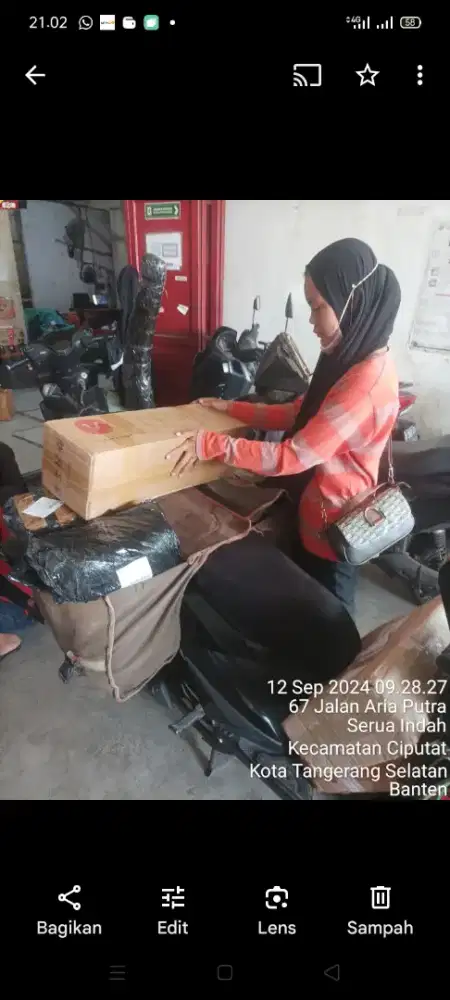 Dibutuhkan kurir motor
