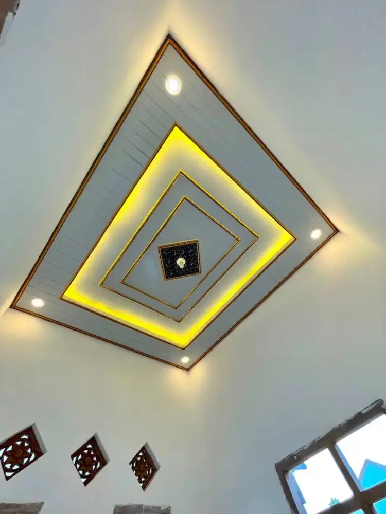 Plavon PVC minimalis terpasang