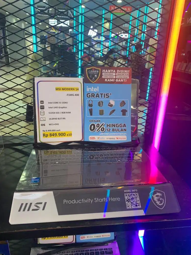 LAPTOP MSI MODERN 14 C13M.3468