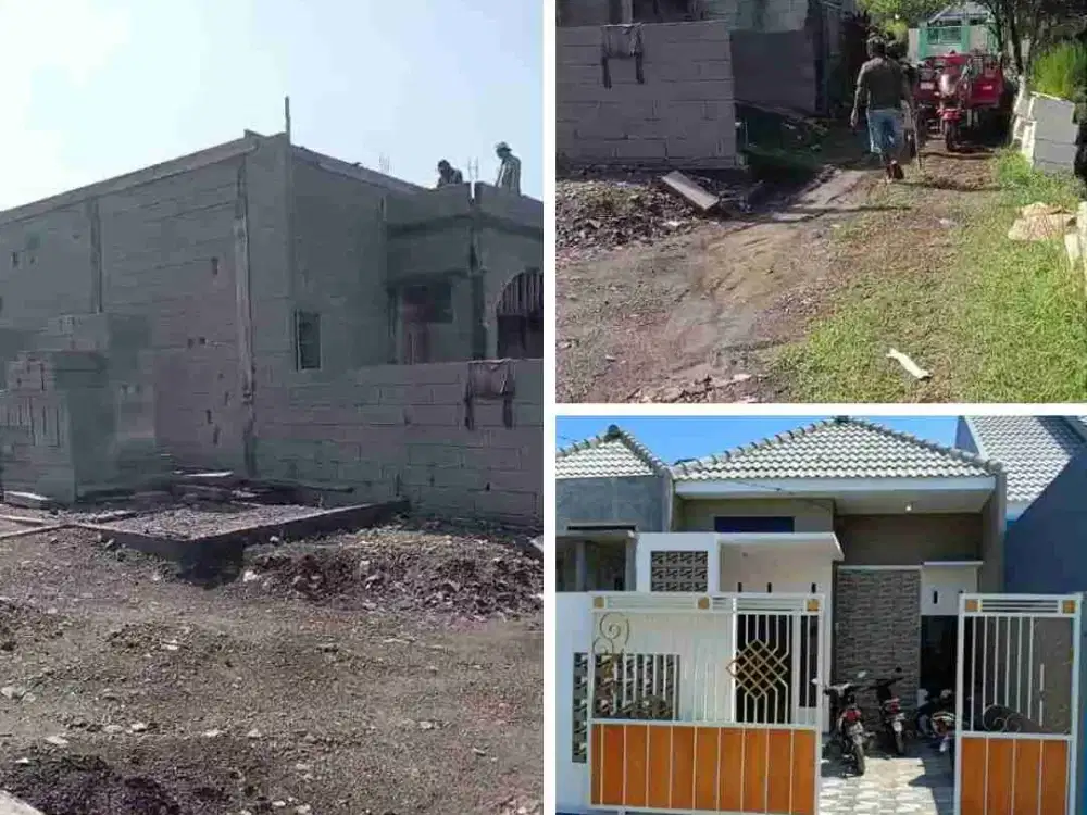 Rumah Baru siap huni Patar lor Sukodono langsung bisa balik nama