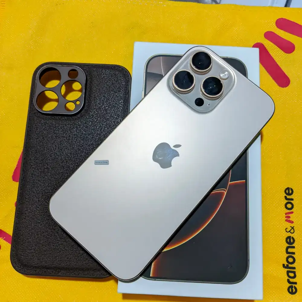 Iphone 16 pro max 256GB resmi ibox lengkap mulus normal