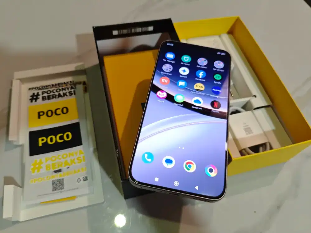 POCO F7 SILVER 12/512 MULUS LIKE NEW