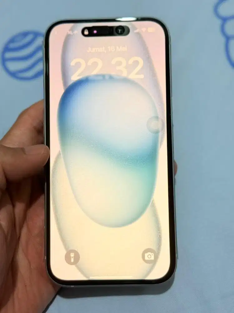 Iphone 15 Blue 128gb ex ibox resmi indonesia