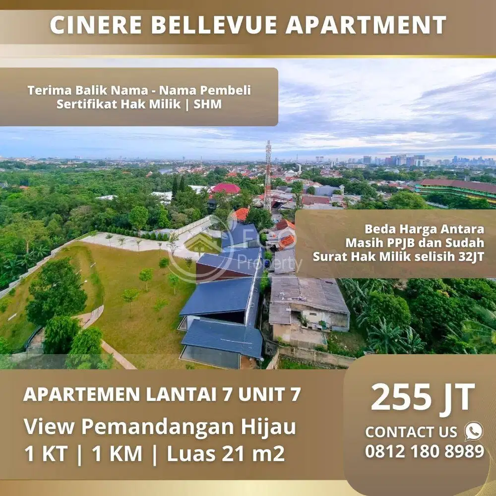 Cinere Bellevue Apartemen Cinere Belevue Lebak Bulus