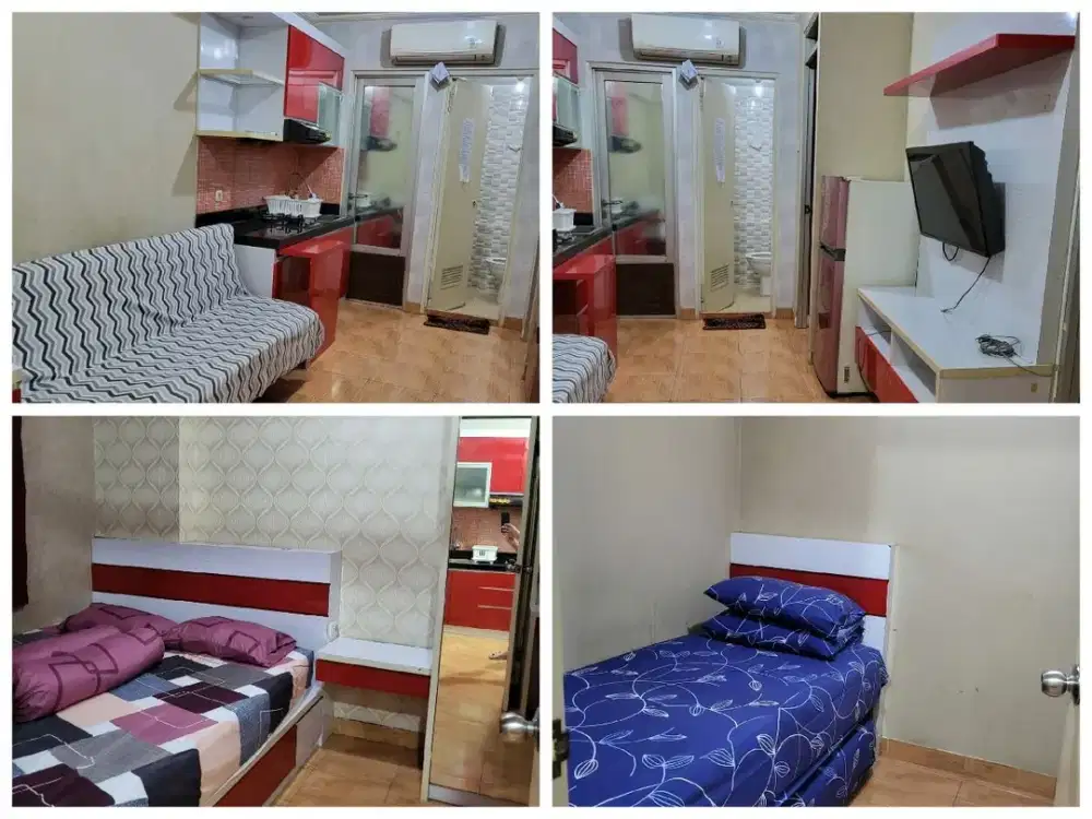 Disewa Apartemen Gading Nias - T. Alamanda, 2 BR, Furnish, Bagus, Lt. rendah