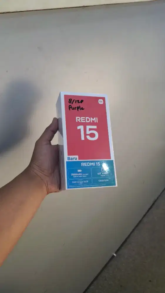 REDMI 15 8/128 SEGEL