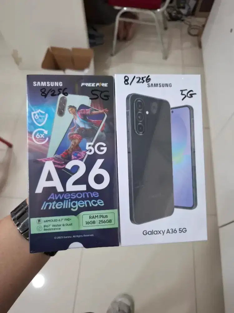NEW SAMSUNG A36 5G 8/256GB ORI GARANSI RESMI