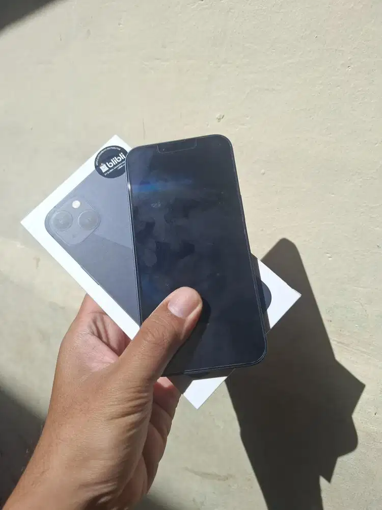 iphone 13 128gb midnight resmi