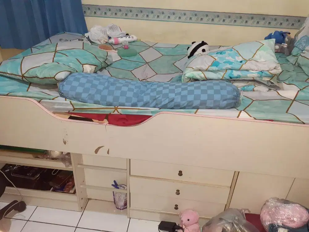 Jual Bundling Lemari Ranjang Meja