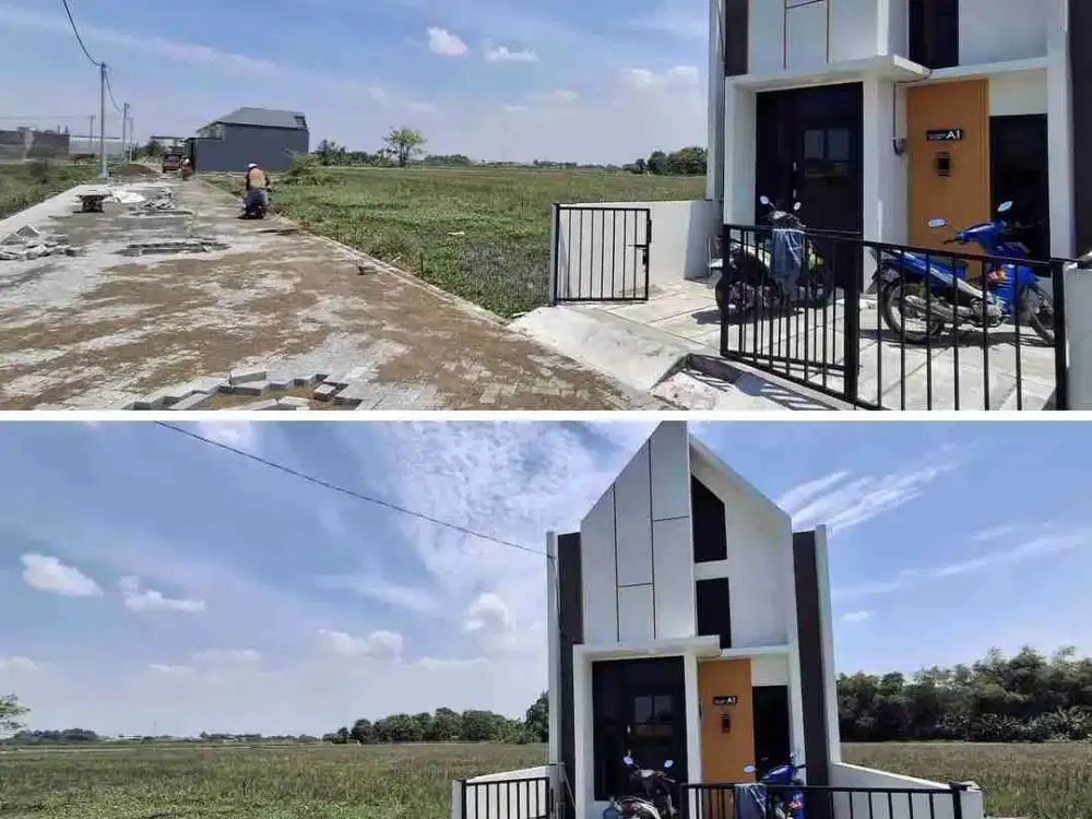 Rumah baru siap huni Dungus Sukodono dekat ayam panggang Dungus