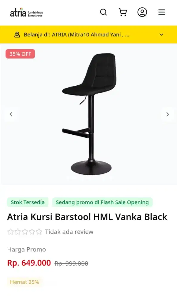 Kursi minibar / Kursi Mini Bar Atria