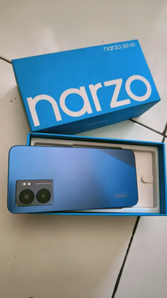 Realme Narzo 50 5G,jaringan 5G fullset,mulus bht