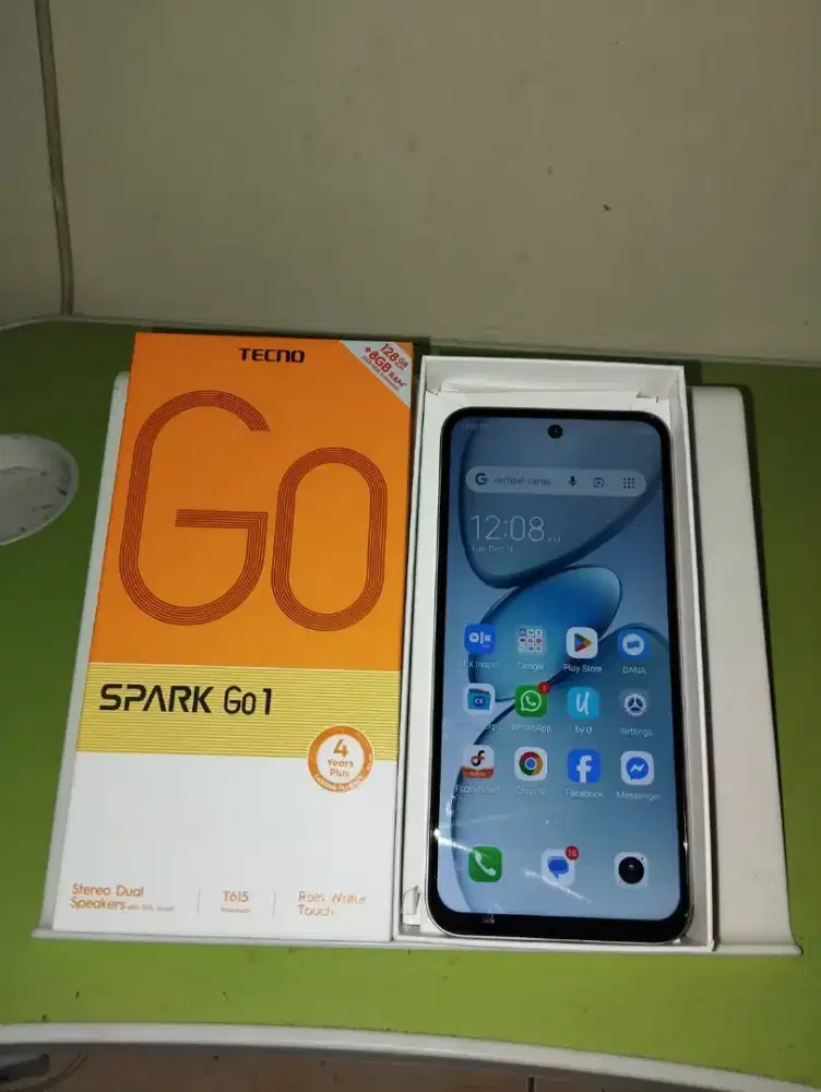 Tecno Spark GO 1 4+4/128 Full Set Like New