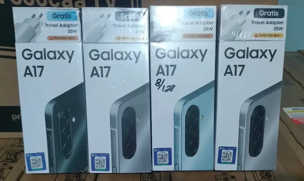 New Samsung Galaxy A17 Ram 8/128 GB Garansi Resmi 1 Tahun