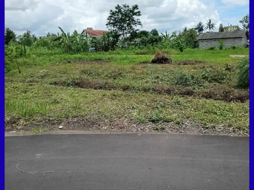Tanah Tepi Jl Aspal Lingkungan Kaliurang Km9 Jogja