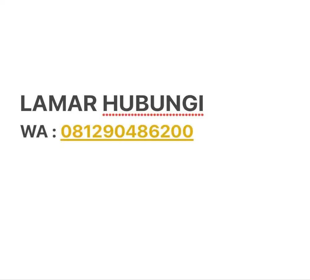Lowongan Admin Online - Tangerang