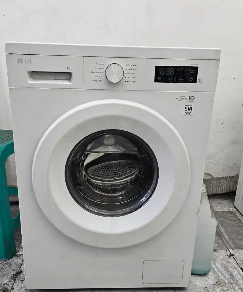 Diamante 10.5kg, LG 8kg, boiler strika uap 15LT