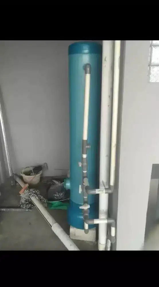 Filter penjernih air PVC 8INC Tinggi dan Media super