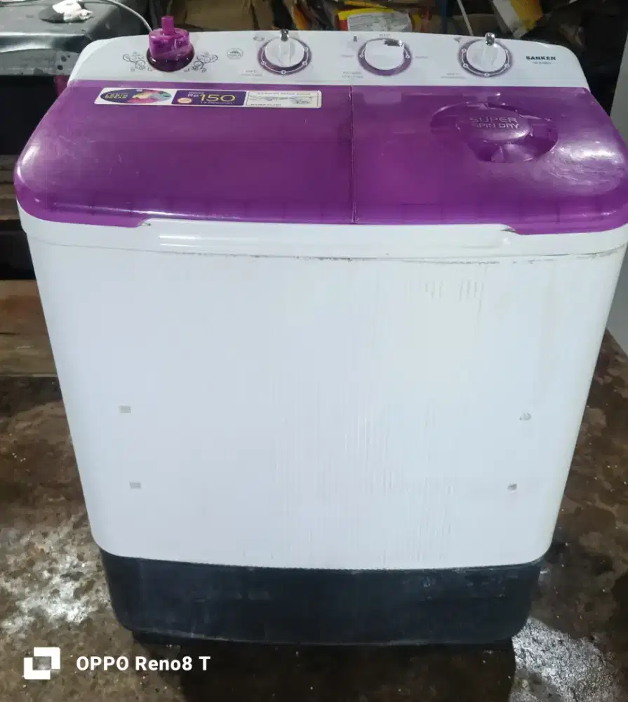 mesin cuci sanken 8kg