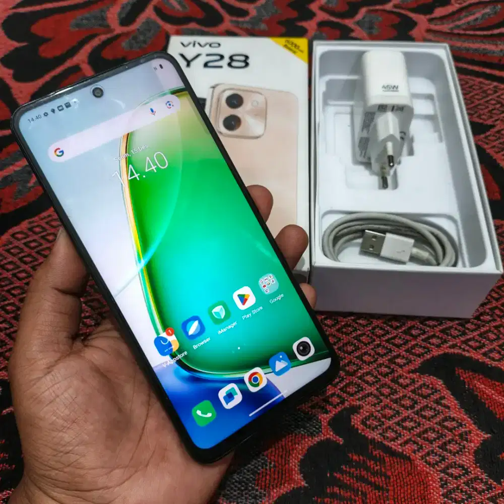 Vivo Y28 ram 8/256 second