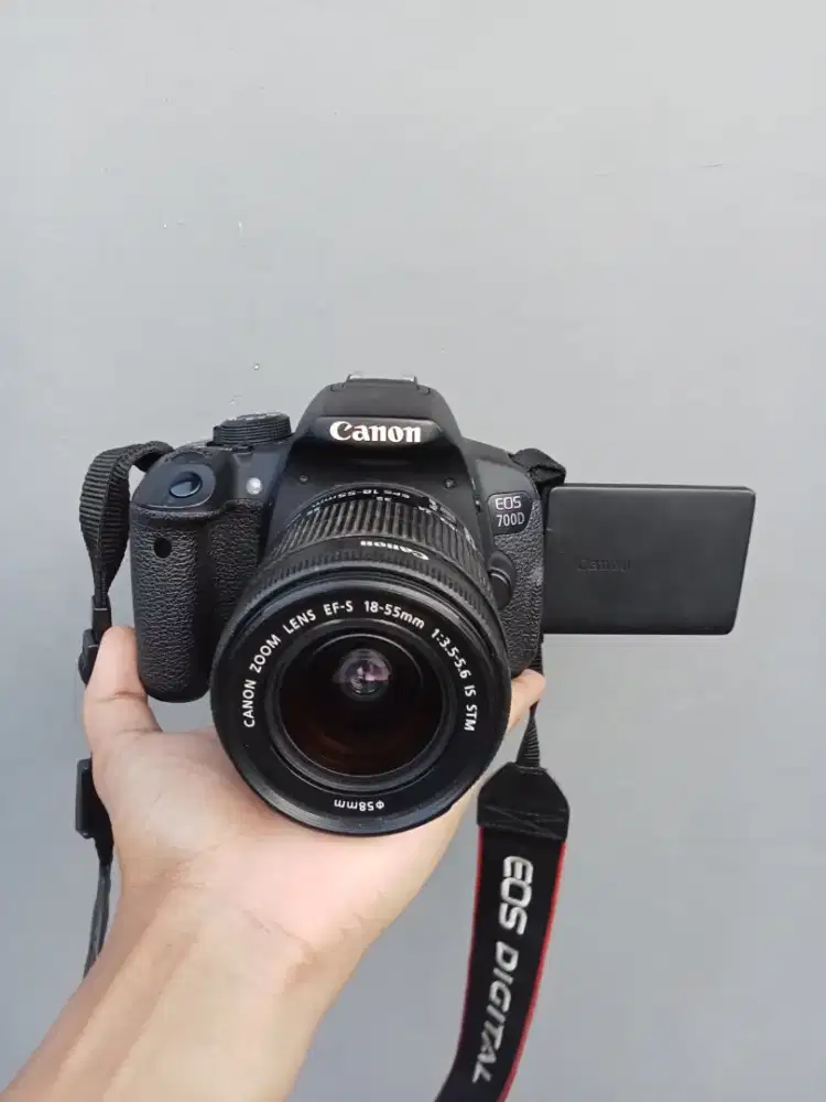 Canon 700D fullset sudah fullefek