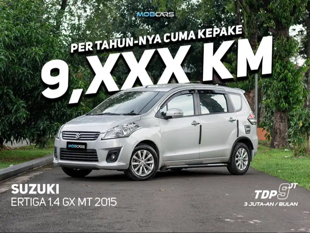 ANGSURAN 3JUTAAN!! SUZUKI ERTIGA GX 1.4  MT MOBCARS KREDIT