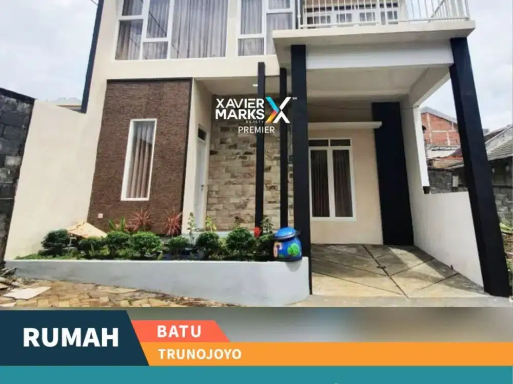Rumah Minimalis Modern di Jalan Trunojoyo Kota Batu