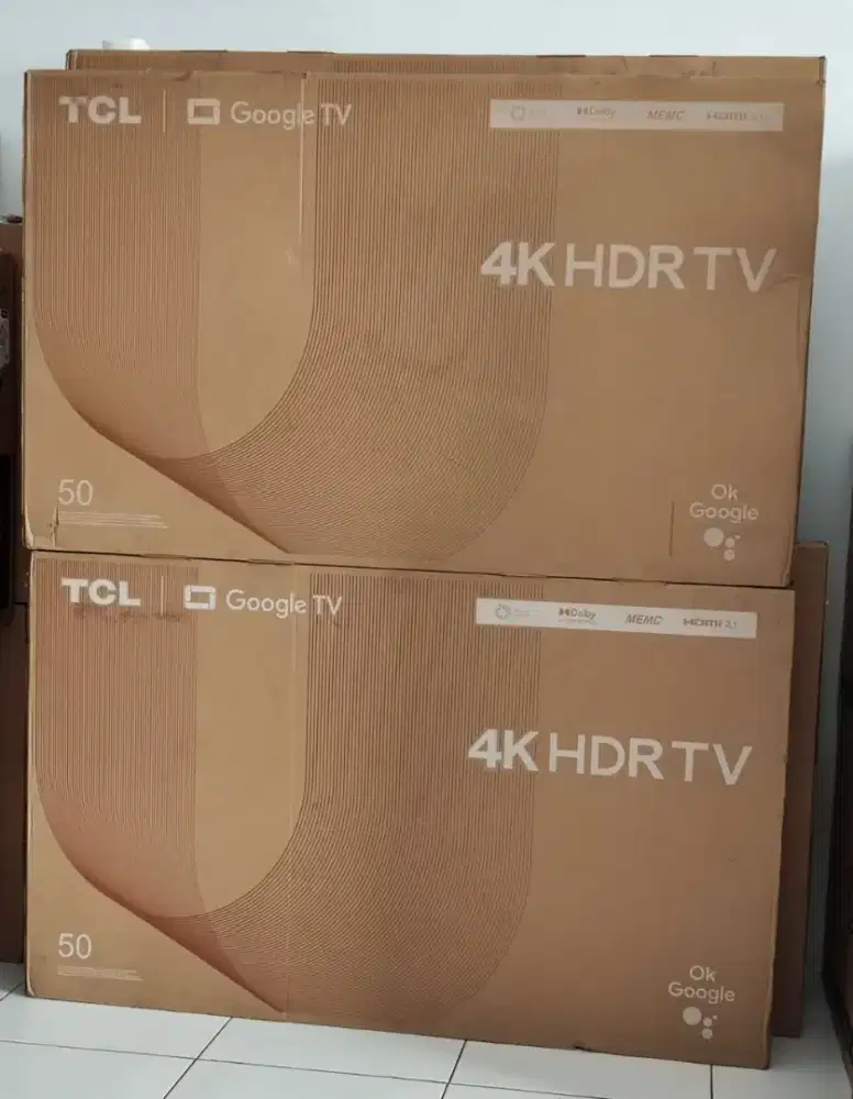 TCL LED TV 50 Google TV Android 4K UHD Digital TV Netflix Youtube