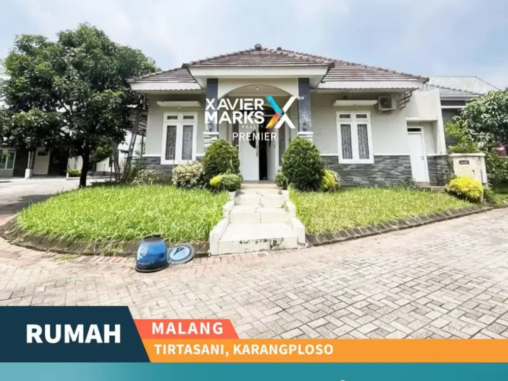 Harga Miring Rumah Full Furnish Terawat Tirtasani Karangploso, Malang