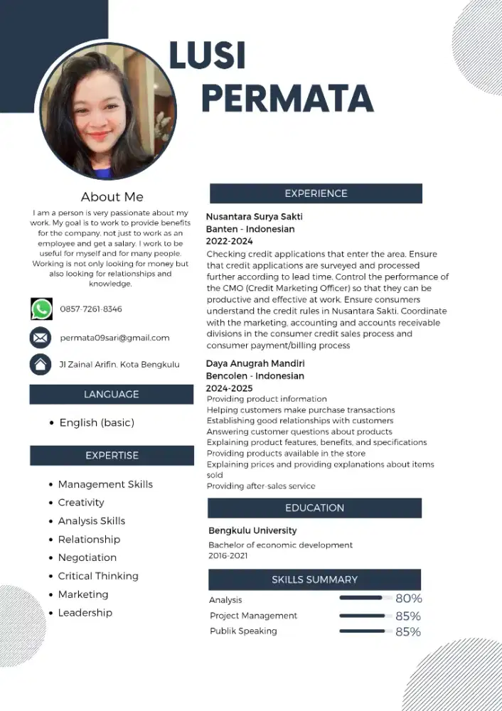 Membutuhkan Pekerjaan.