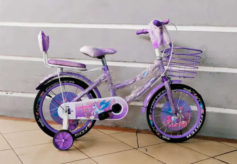 Sepeda anak merek Foster uk'16 hrg 470rb net kondisi baru