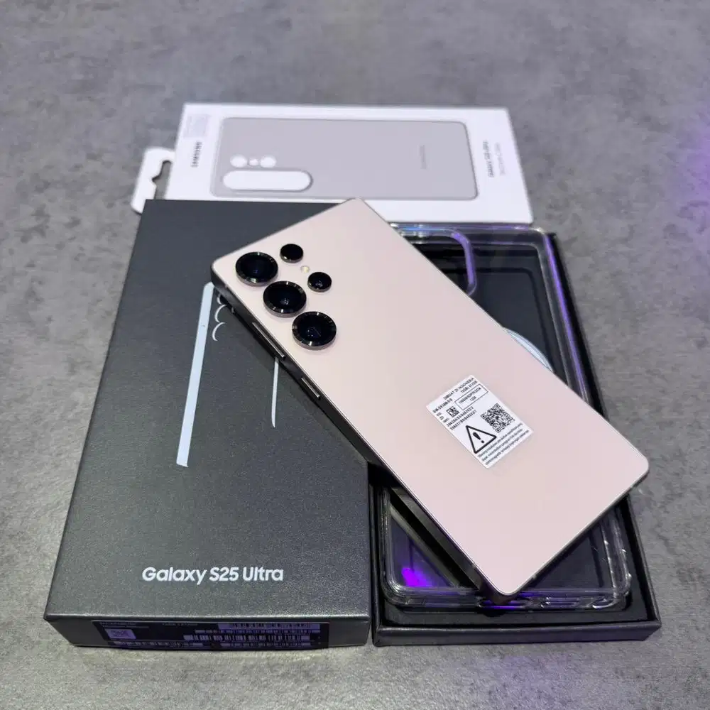 Samsung Galaxy S25 Ultra 12/512gb sein mulus garansi april 2026
