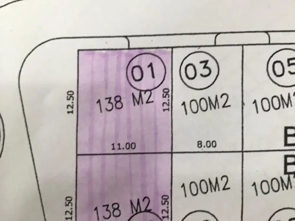 2 Kavling Discovery rasa hook depan dekat taman dan gate security