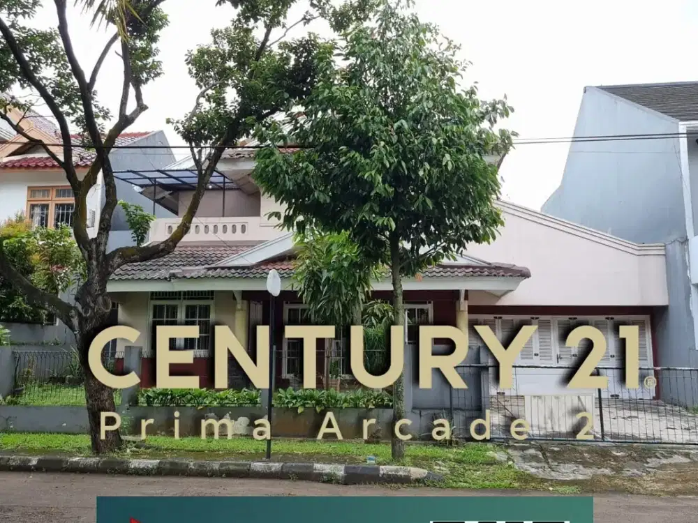 Hitung Tanah Rumah menteng Bintaro ada taman depan  belakang