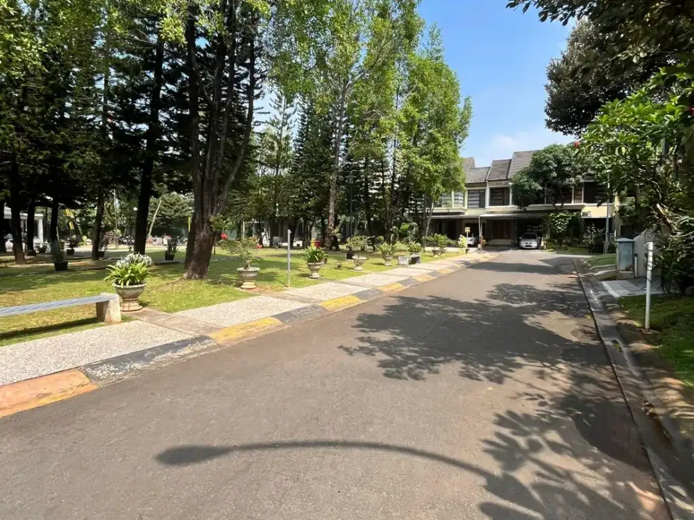 jual rumah emerald bintaro depan taman luas 180 harga terbaik emerald residence emerald view emerald garden discovery bintaro